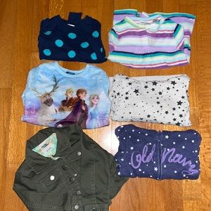 2T sweatshirts, sweater, jean jacket